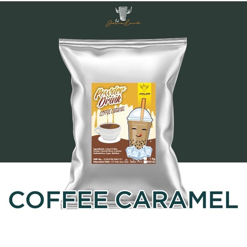 

Coffee Caramel. Bubuk perasa minuman (powder drink) Javaland
