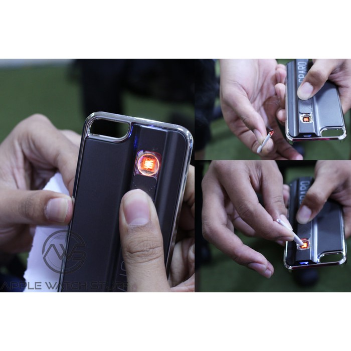 Sparq Hardcase Lighter Case Korek Api USB Lighter for iPhone 5