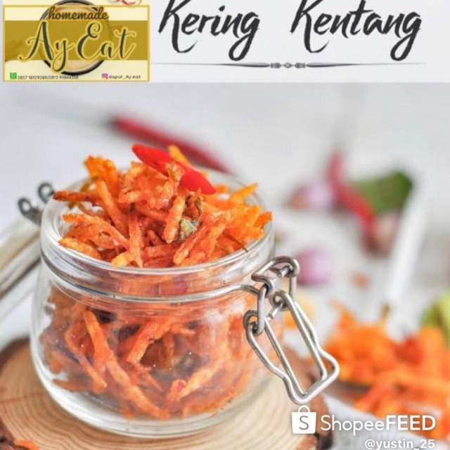 

Kering Kengtang teri Renyah