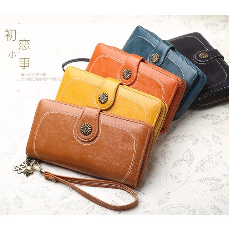 DOMPET PANJANG WANITA KULIT MARIN TALI PREMIUM PESTA MEWAH IMPORT KOREA MURAH BRANDED ASLI FASHION