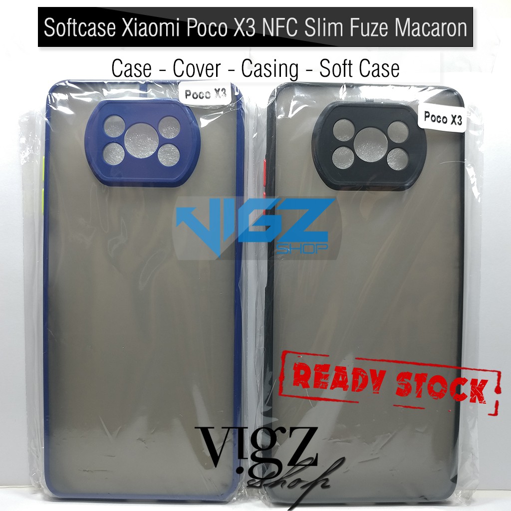 Case Xiaomi Poco X3 NFC Case Softcase Slim Fuze Macaron
