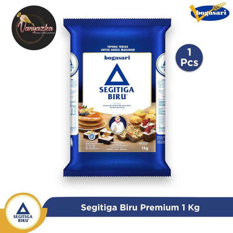 

Tepung Terigu Segitiga Biru Premium 1kg