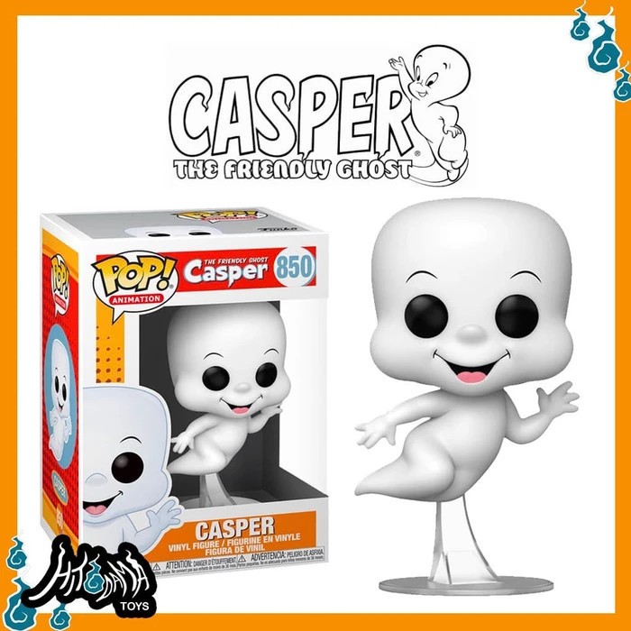 Casper The Friendly Ghost #850 Funko POP Animation Figure Toys Vinyl