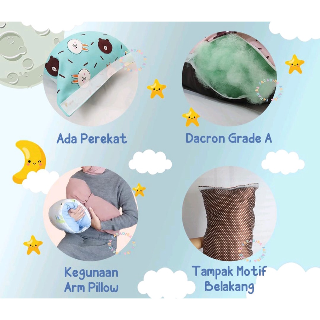 Bantal Lengan Gendong Arm Nursing Pillow Ibu Bumil Menyusui Bansui Kasur Matras Bayi