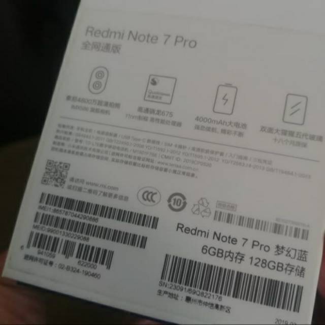 Xiaomi Redmi Note 7 Pro 6/128 Fullset Mulus-2