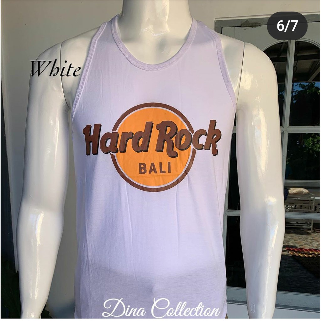 Singlet baju kaos hardrock Bali