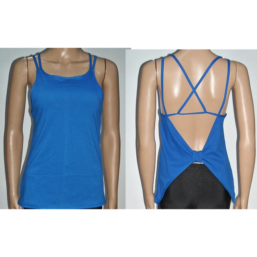 Baju senam tanktop senam zumba yoga dance kode ATB 23