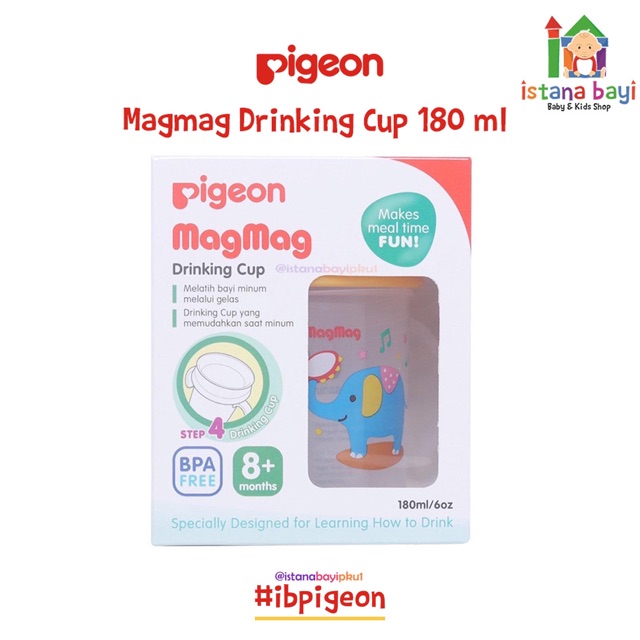 Pigeon Mag Mag Step 4 - Drinking Cup/Gelas minum Anak