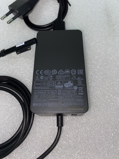 Microsoft Surface 4 Pro 4 Charger Adaptor Original 15V 4A