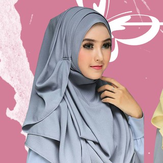 PROMO Jilbab  Instan Siria Series 1Slup Crepe High 