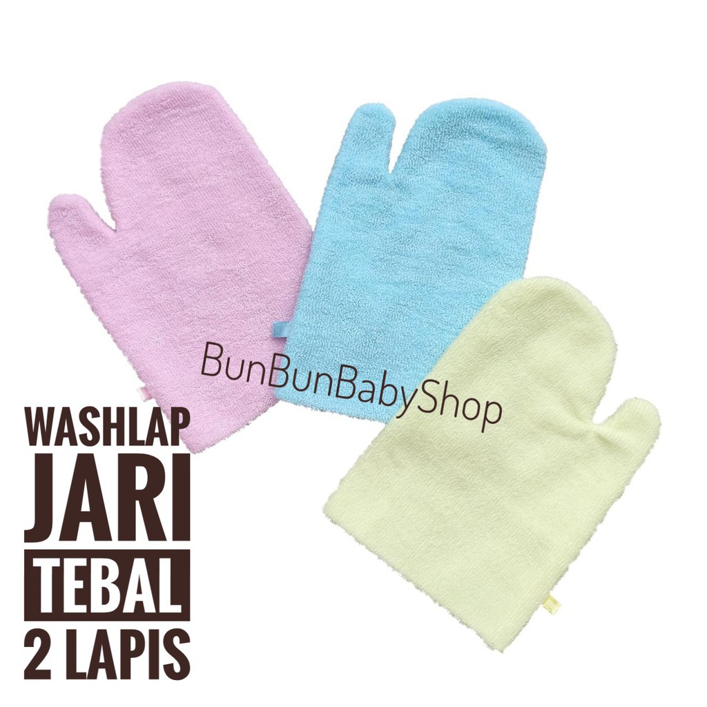 Washlap Bayi Handuk Waslap Baby Karakter Lap Tangan Jari Perlengkapan Lahir Newborn Waslap Murah