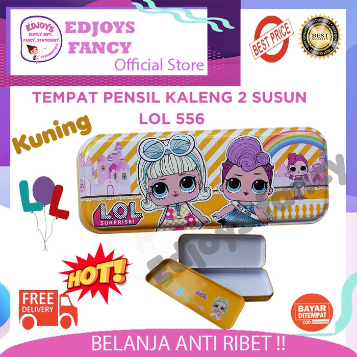

Nikmati Tempat Kotak Pensil Anak Perempuan Aesthetic Lucu Unik Lol 556 Trendi