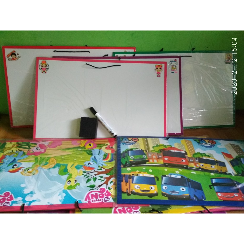 

papan tulis white board anak/papan tulis karakter/papan tulis gantung/white board gambar kartun