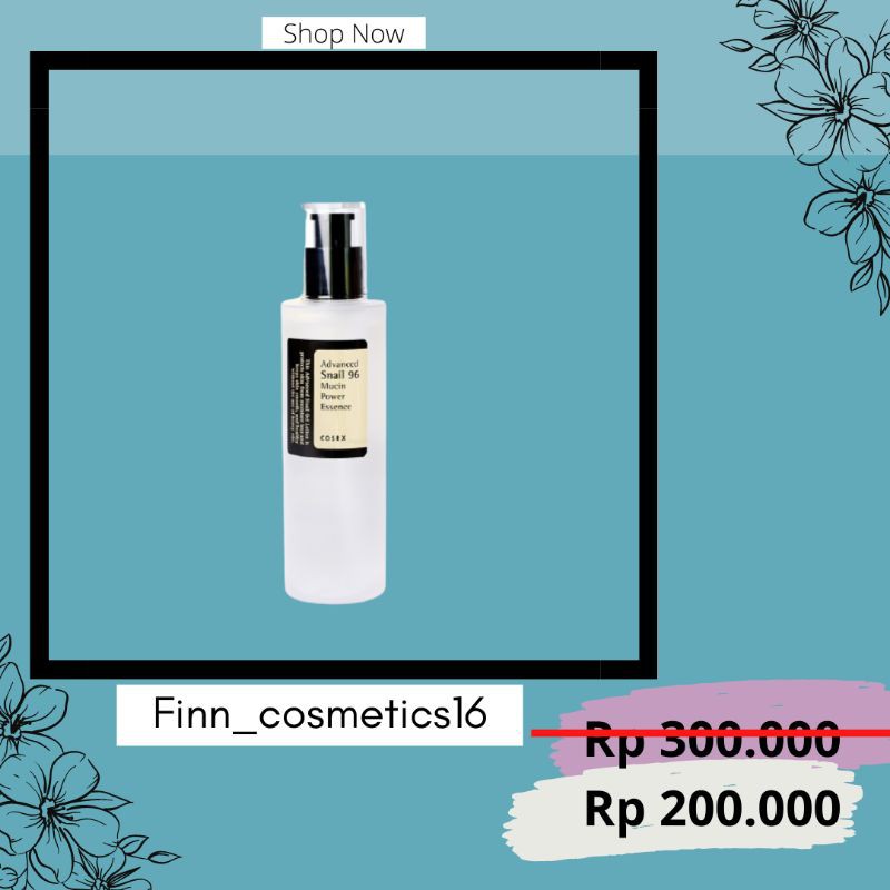 100% ORIGINAL COSRX ADVANCED SNAIL 96 MUCIN POWER ESSENCE [BPOM]