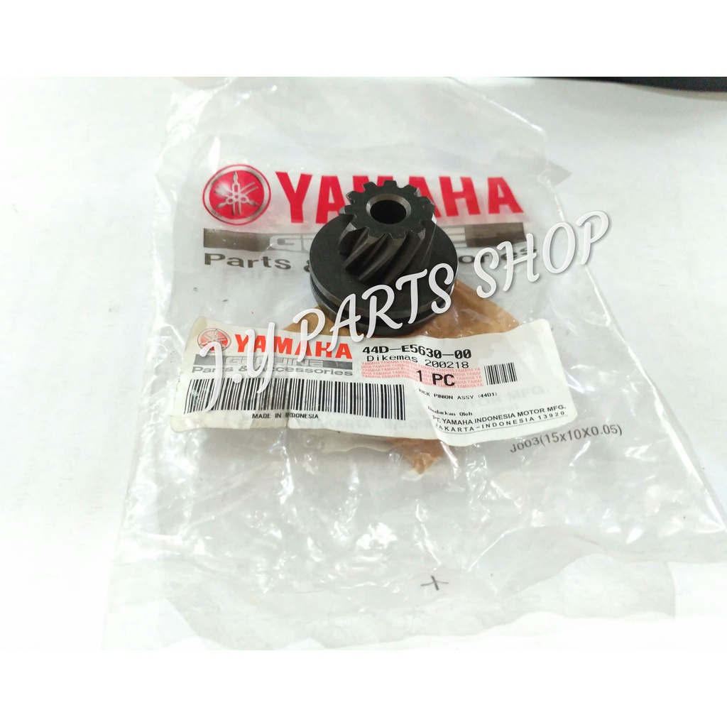 GIGI SELAH SELAHAN ENGKOL ENGKOLAN KICK PINION XEON KARBU RC GT 125 AEROX 125 ORIGINAL YGP 44D-E5630-00