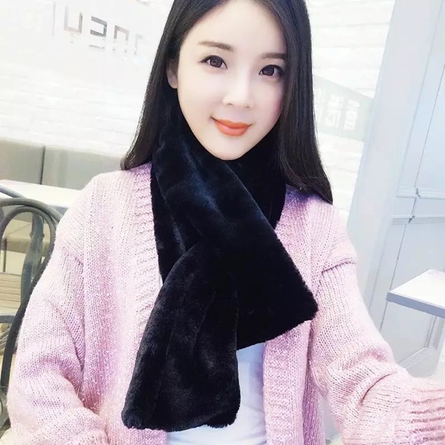 Import MOLLAD Scarf Faux Toko lucky 88 Syal Premium Bulu halus musim dingin winter infinity scarf faux fur