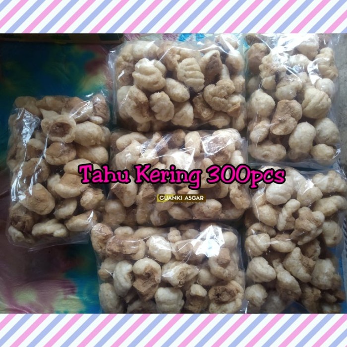 

Tahu Kering / Batagor 300pcs - Toping Boci, Seblak, Bakso, Mie Ayam - BARU