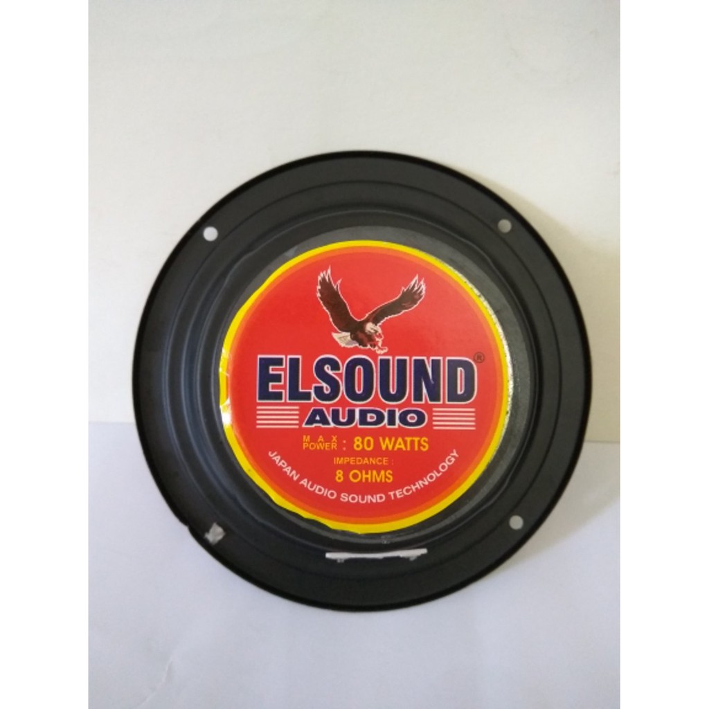 Speaker 5 Woofer Elsound Loudspeaker 5 Inch 8 Ohm 80watt