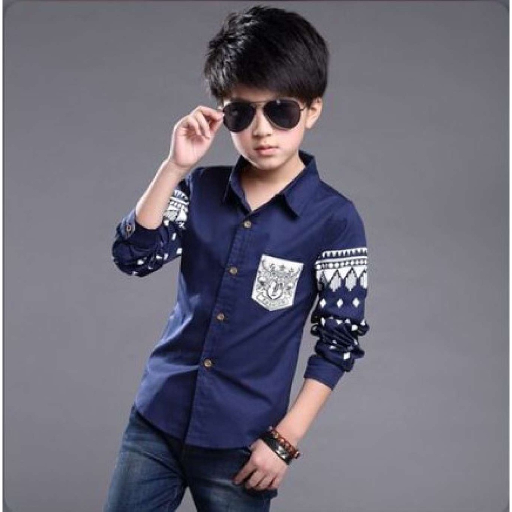 BS//COD//BAJU KEMEJA ANAK//LEO//KIDS FASHION LENGAN PANJANG//GOOD QUALITY//REAL PICT