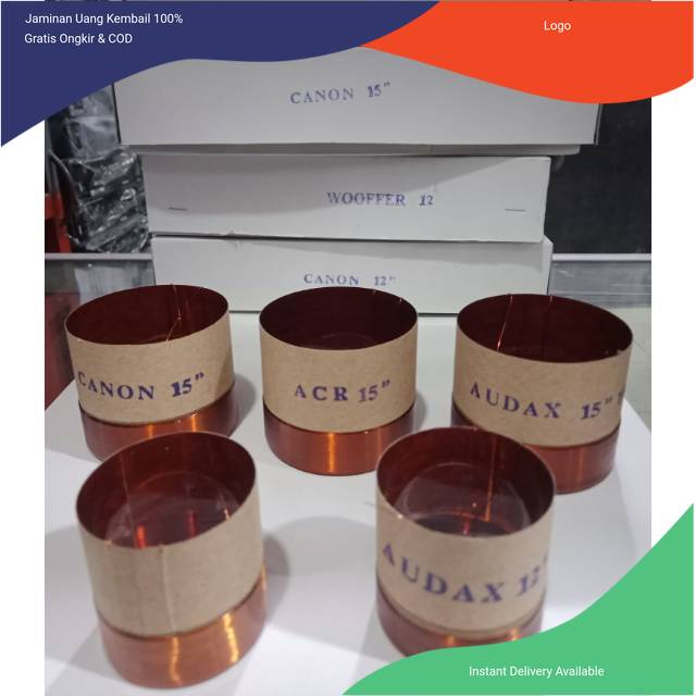 

Spul speaker 12 dan 15 inc acr. Audax. Cannon