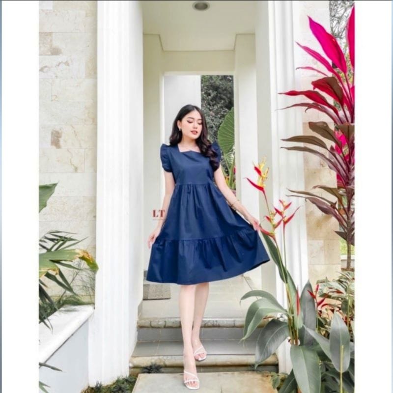 COD Mini Dres  ruffle korea candi