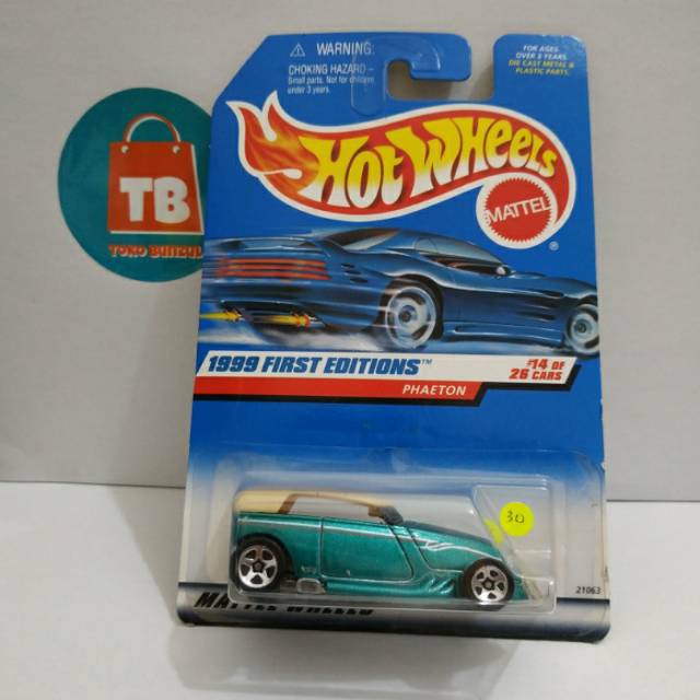 hot wheels phaeton 1999