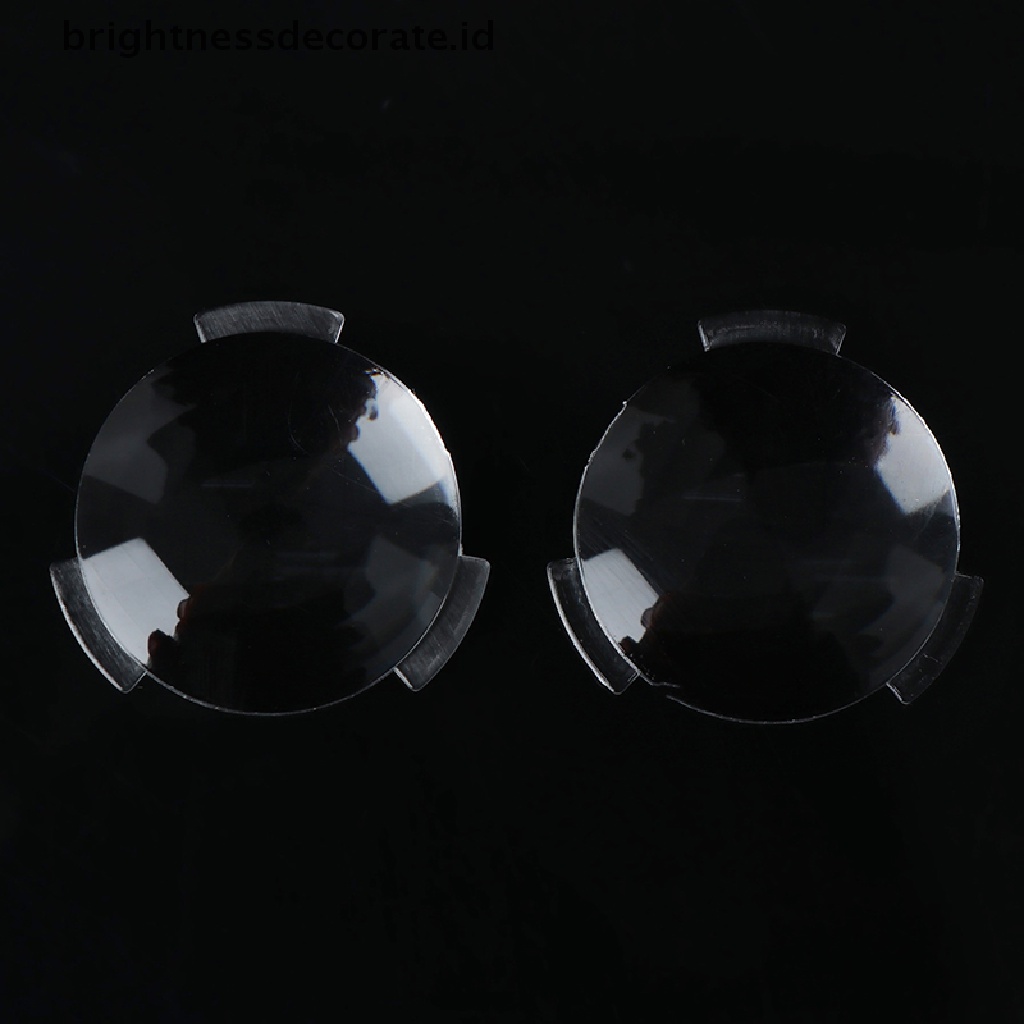 2 Pcs Suku Cadang Penggantian Virtual Reality Aspheric Biconvex Ukuran 25x45mm