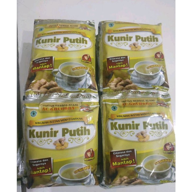 

Kunir Putih Minuman Kesehatan sachet instan herbal