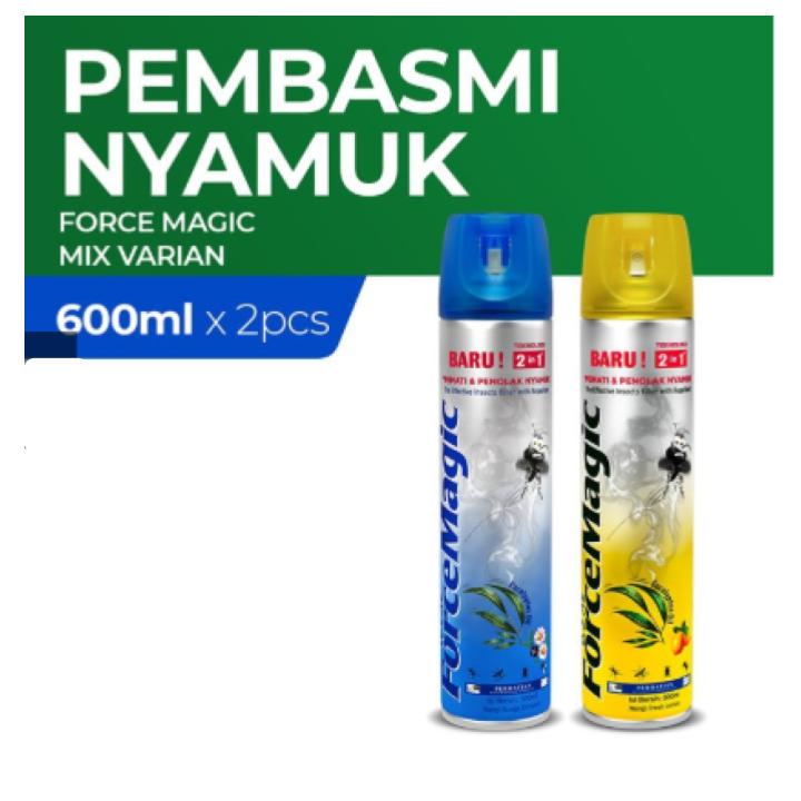Force Magic Lemon 600 ml + Force Magic Blue 600 ml | Shopee Indonesia