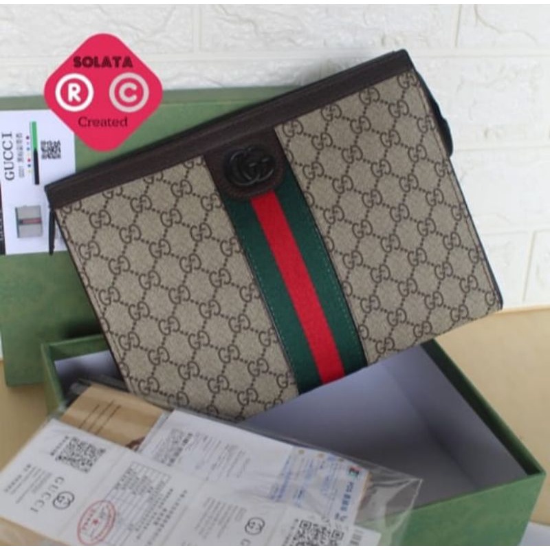 HANDBAG GUCCI BAST SELLER - CLUTCH GUCCI PRIA WANITA - HANDBAG IMPORT