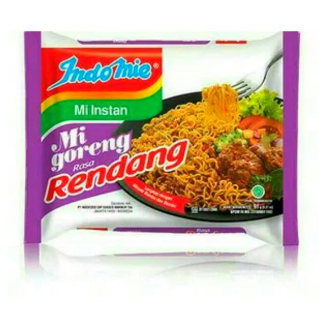 

Indomie goreng rasa RENDANG 91g