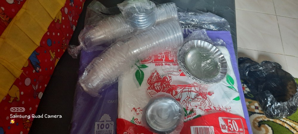 Isi50pc Hd29 Ramah Lingkungan Kantong Plastik Kresek Go Green Save Our Cinta Sayang Jaga Planet Bumi