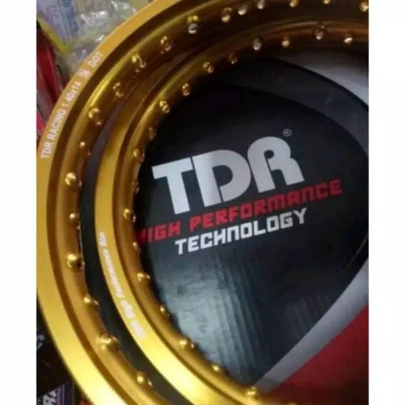 velg TDR velg jari TDR gold hitam crome 140 140 160 17 tdr