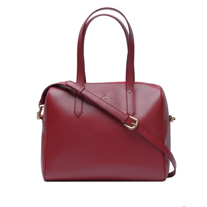 J.U.A.L.>>>Kg 20226 - Tas Shoulder Bag Selempang Wanita Impor Warna Merah Elegant Zdw-258