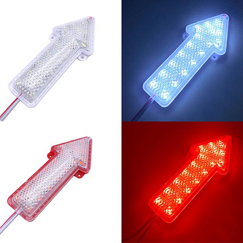 (1PCS) LAMPU LED MODUL 18MATA SMD DC 12VOLT DAN 24VOLT WATERPROOF Bus Neon Box LED Arrow LED Panah Untuk Sein