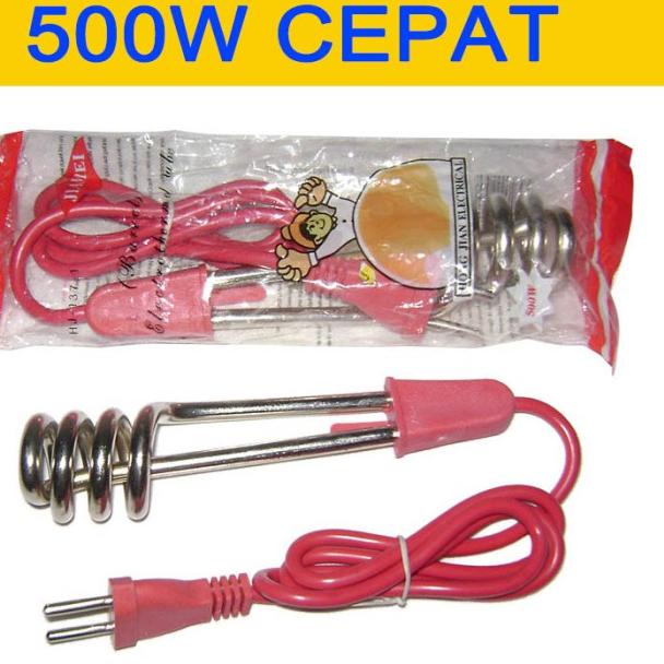☂ water heater/elemen pemanas air listrik 500w cepat panas ❂