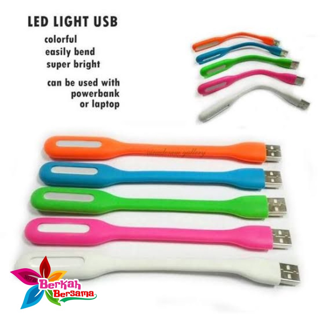 LAMPU LED SIKAT GIGI USB FLEXIBEL Emergensi/BACA/TIDUR/Emergeny Lamp TERANG NON PACKING ORIGINAL BB5881