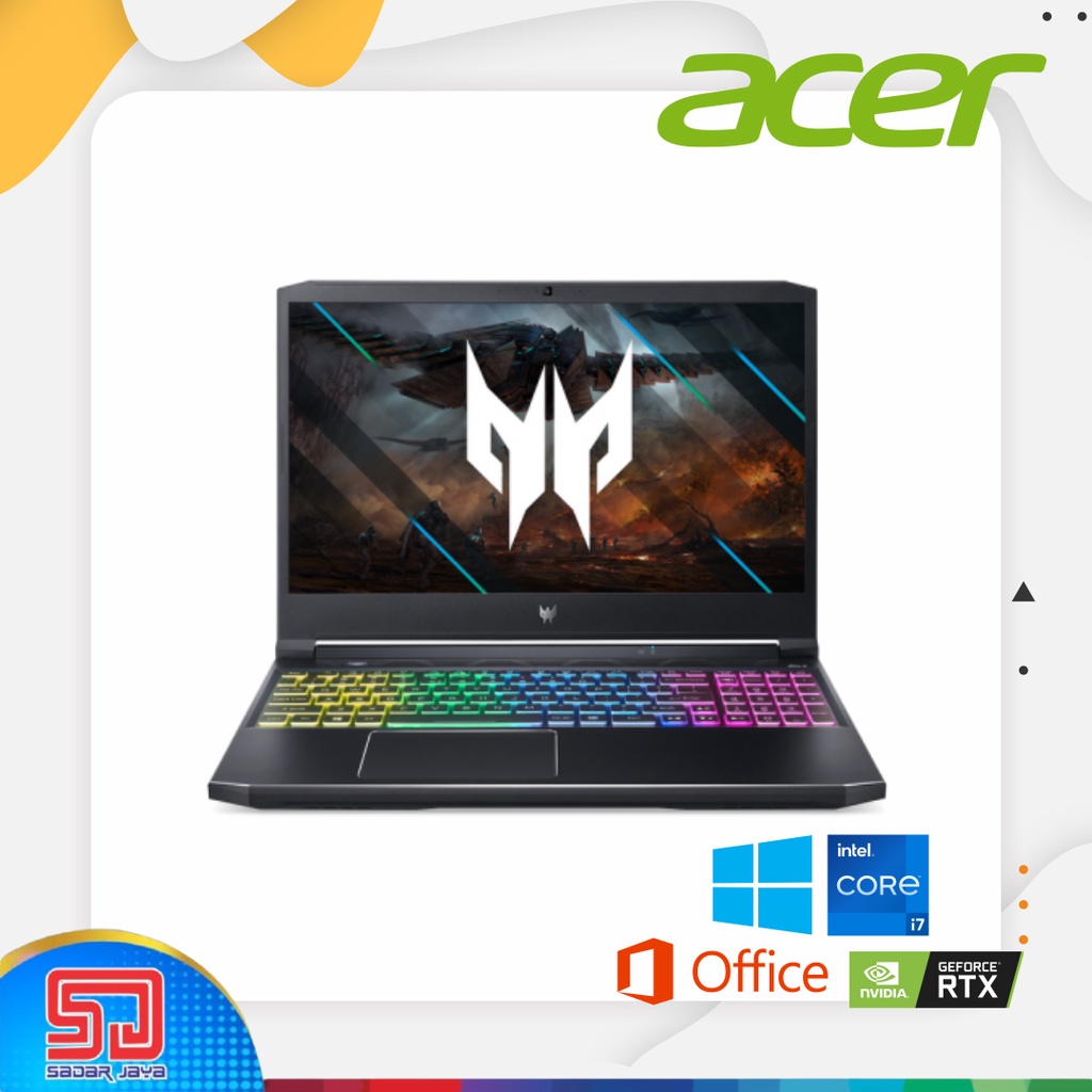 Acer Helios 300 PH315-54-712C i7-11800H / 16GB / 512GB SSD / 15.6″ QHD / Win10+OHS