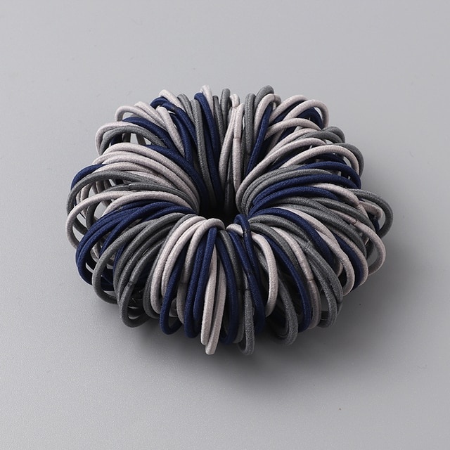 Karet Ikat Rambut 100 PCS/ IKAT RAMBUT KOREA 100PCS