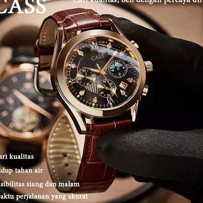 JAM TANGAN PRIA ANTI AIR ORII KALENDER OTOMATIS BERCAHAYA FASHION KEPRIBADIAN MEKANIK JAM TANGAN PRI