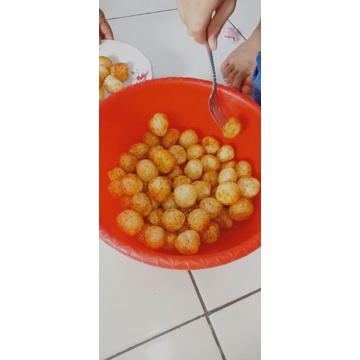 

Cimol pedas daun jeruk