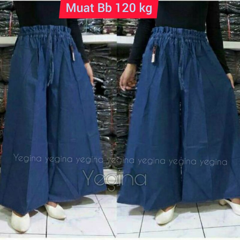 KULOT JEANS SUPERJUMBO JAMINAN JUMBO BISA COD