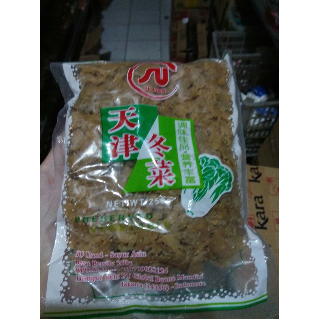 TONGCAI / SAWI ASIN SU BRAND 250 GR