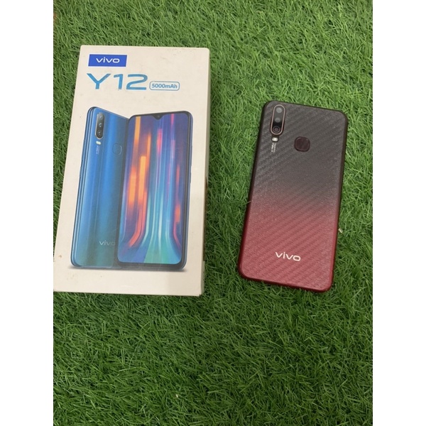 Handphone / Hp vivo y12 3/32 gb second fullset mulus
