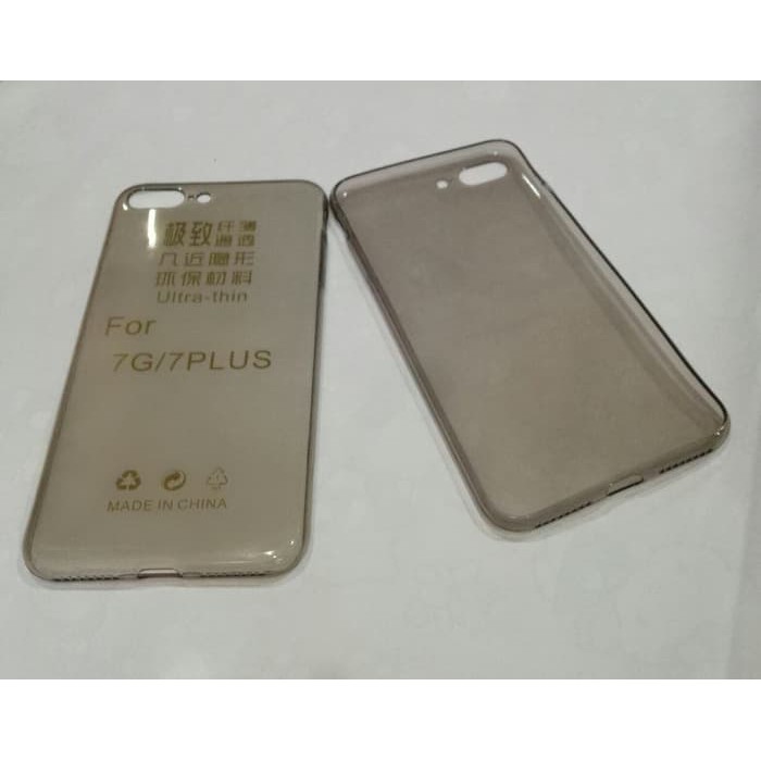 Iphone 7plus/8plus Silikon Ultrathin Soft Case Cover Back Belakang