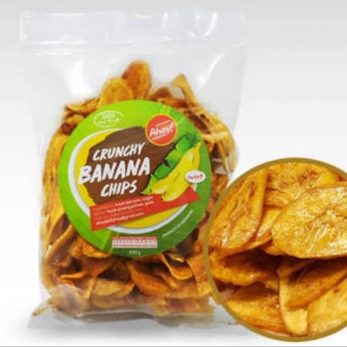 

504Omekho Keripik Pisang Ahoy 200 Gr Jy60Jhh