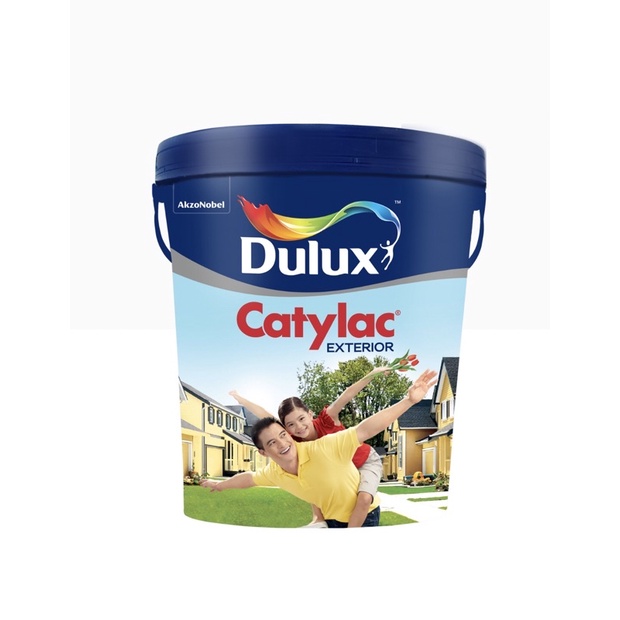 CATYLAC DULUX CAT TEMBOK EXTERIOR PUTIH SALJU 44856 (5KG) (TINTING)
