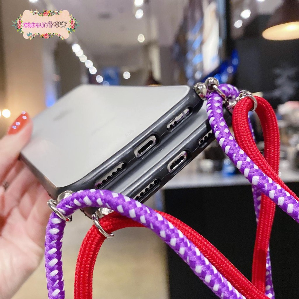 softcase slingcase lanyard fuze oppo  A71 A83 A5 A9 A31 A8 A15 2020 A52 A92 F5 F9 F7 CS2084