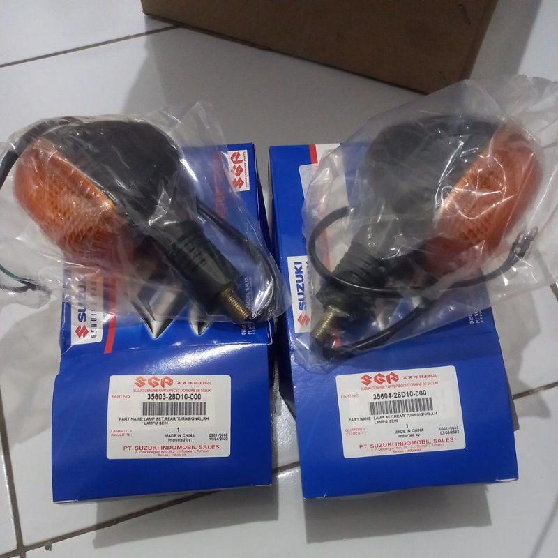 Lampu sign belakang assy thunder 125