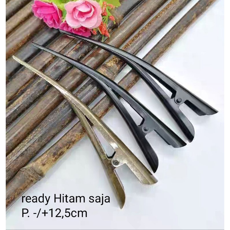 Jepit Bebek Hitam8cm|Jepit Bebek 6cm|Jepit Bebek 12cm